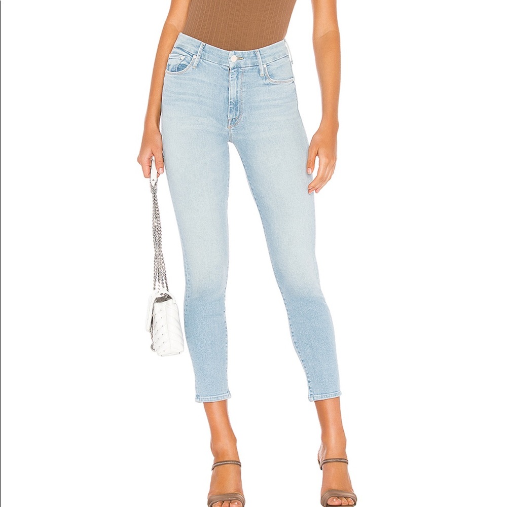 mother looker crop - fresh catch (sz 26)